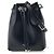 Jimmy Choo Borsa a secchiello Bon Bon senza cuciture Nero Argento antico - vista 2