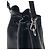 Jimmy Choo Borsa a secchiello Bon Bon senza cuciture Nero Argento antico - vista 7
