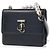 Jimmy Choo AVENUE QUAD XS RAM BLACK LIGHT GOLD Nero - vista 2