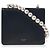 Jimmy Choo AVENUE QUAD XS RAM BLACK LIGHT GOLD Nero - vista 3