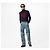 Louis Vuitton Pantaloni in denim patchwork Nigo Monogram Multicolore - vista 7