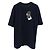 Fendi Kurzärmeliges T-Shirt aus Navy Terry