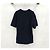 Fendi Kurzärmeliges T-Shirt aus Navy Terry - Ansicht 2