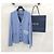 Dior Couture Cardigan aus blauem Kaschmir mit Logo - Ansicht 8