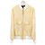 Louis Vuitton Giacca con zip e monogramma gialla Giallo