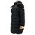 Chaqueta larga de plumón Moncler Chapal Negro