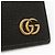 Gucci Black Leather GG Marmont Compact Wallet - view 8