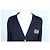 Gucci Strickjacke mit besticktem GG-Logo Navy Blau - Ansicht 4