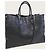 Louis Vuitton Borsa Tote Onthego in monogramma Empreinte nero - vista 3
