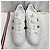 Sneakers Moncler Monaco in pelle Argento - vista 2