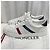 Sneakers Moncler Monaco in pelle Argento - vista 3