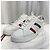 Sneakers Moncler Monaco in pelle Argento - vista 4