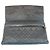 Chanel Clutch in Caviar Morbido con Patta Pieghevole e Doppia Cerniera Nero - vista 3