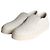 Bottega Veneta Intrecciato Leder Slip-On Weiß