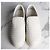 Bottega Veneta Intrecciato Leder Slip-On Weiß - Ansicht 5