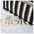 Dior Borsa Book Tote a righe Grande Blu - vista 10