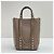 Valentino Borsa a tracolla mini Rockstud in pelle granulata Multicolore - vista 3