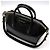 Givenchy Piccola borsa a tracolla Black Calfskin Glossy Gold Anti-Gona Nero - vista 6