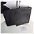 Prada Clutch Saffiano Triangle Logo Nero - vista 2