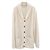 Brunello Cucinelli Beiger Kaschmir-Cardigan Weiß