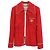 Gucci Interlocking Jersey Zip-Up Jacke Rot