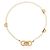 Salvatore Ferragamo Bracciale con Doppia Perla Bianco - vista 3