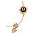Salvatore Ferragamo Pulsera con charm Gancini - vista 4
