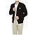 Comme Des Garcons Cardigan Gold Badge AX (Unisex) Weiß - Ansicht 6
