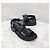 Louis Vuitton Sandali Mule Flat Comfort con Logo in Metallo Nero - vista 3
