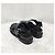 Louis Vuitton Sandali Mule Flat Comfort con Logo in Metallo Nero - vista 4