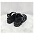 Louis Vuitton Sandali Mule Flat Comfort con Logo in Metallo Nero - vista 5