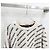 Balenciaga Rundstrick mit Logo-Allover-Print Silber - Ansicht 4