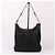Gucci Borsa a Spalla Black GG Big Logo Chain Nero - vista 4