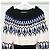 Alexander Mcqueen Fair Isle Wollstrick mit Off-Shoulder-Ausschnitt Mehrfarben - Ansicht 4