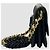 Chanel Season Candy WOC aus schwarzem Lammleder mit Goldhardware - Ansicht 5