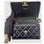 Chanel Season Candy WOC aus schwarzem Lammleder mit Goldhardware - Ansicht 6