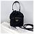 Prada Borsa bucket in nylon con logo a triangolo nero - vista 2