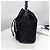 Prada Borsa bucket in nylon con logo a triangolo nero - vista 4