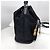Prada Borsa bucket in nylon con logo a triangolo nero - vista 5