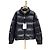 Kurze Moncler Abbadia Daunenjacke Schwarz