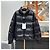 Kurze Moncler Abbadia Daunenjacke Schwarz - Ansicht 2