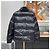 Kurze Moncler Abbadia Daunenjacke Schwarz - Ansicht 4