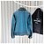 Berluti Patina Kalbslederjacke in Blau - Ansicht 5