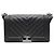 Chanel Borsa Boy in agnello con motivo chevron Nero