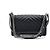 Chanel Borsa Boy in agnello con motivo chevron Nero - vista 3
