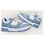 Louis Vuitton Sneakers LV Trainer Maxi in denim monogram blu - vista 5
