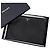 Prada Clutch Saffiano Triangle Logo Nero