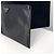 Prada Clutch Saffiano Triangle Logo Nero - vista 6
