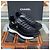 Chanel Sneaker in fibre miste da donna in scamosciato nero - vista 4