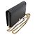Gucci GG Marmont Mini Chain WOC Clutch Crossbody aus schwarzem strukturiertem Leder - Ansicht 3